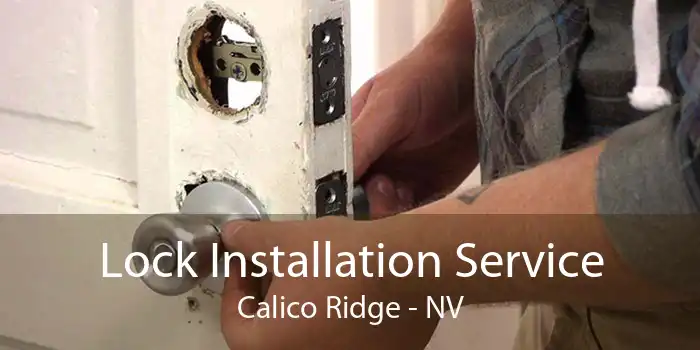 Lock Installation Service Calico Ridge - NV