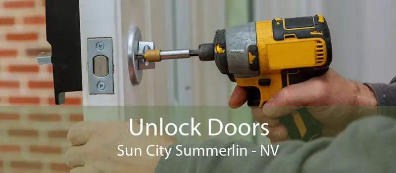 Unlock Doors Sun City Summerlin - NV